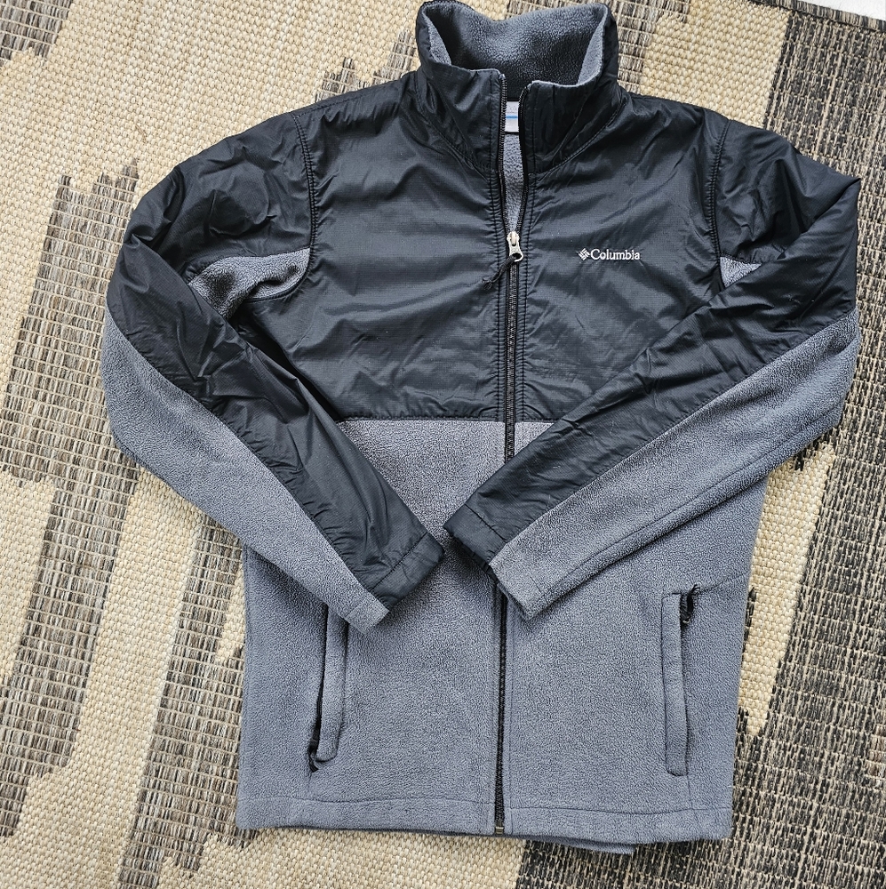 Columbia zip front fleece Size YL 14-16